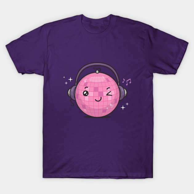 Disco Ball T-Shirt by zoljo